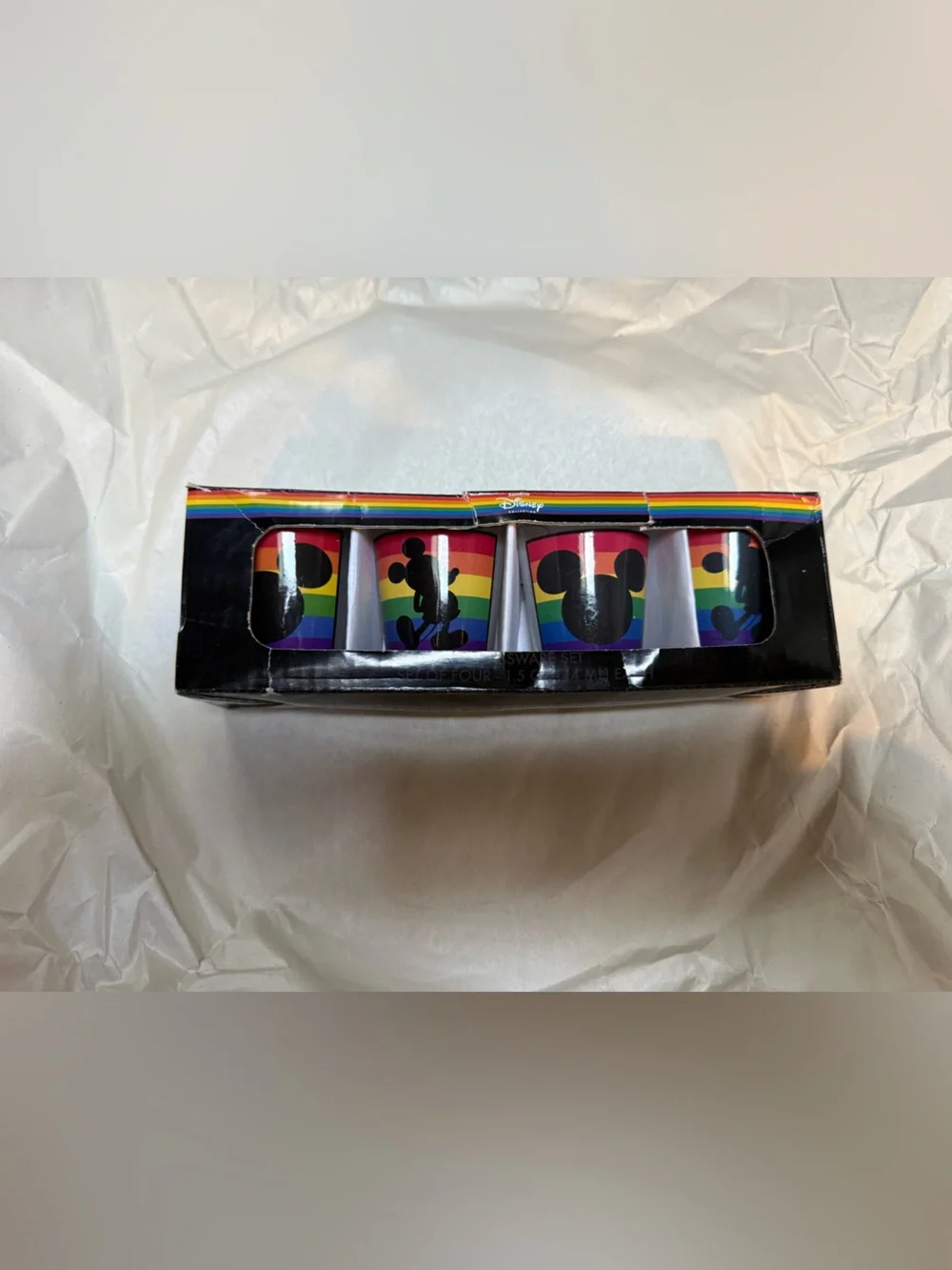 Mickey Rainbow Shot Glass Set